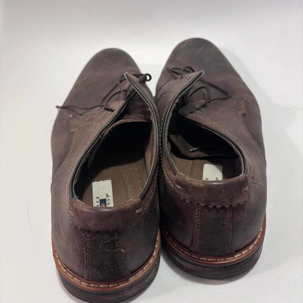 Men's Leather Lace-Up Oxford Shoes